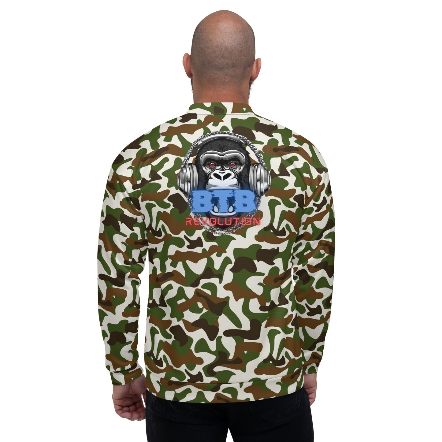 "Sips and Stories"  Bomber Jacket