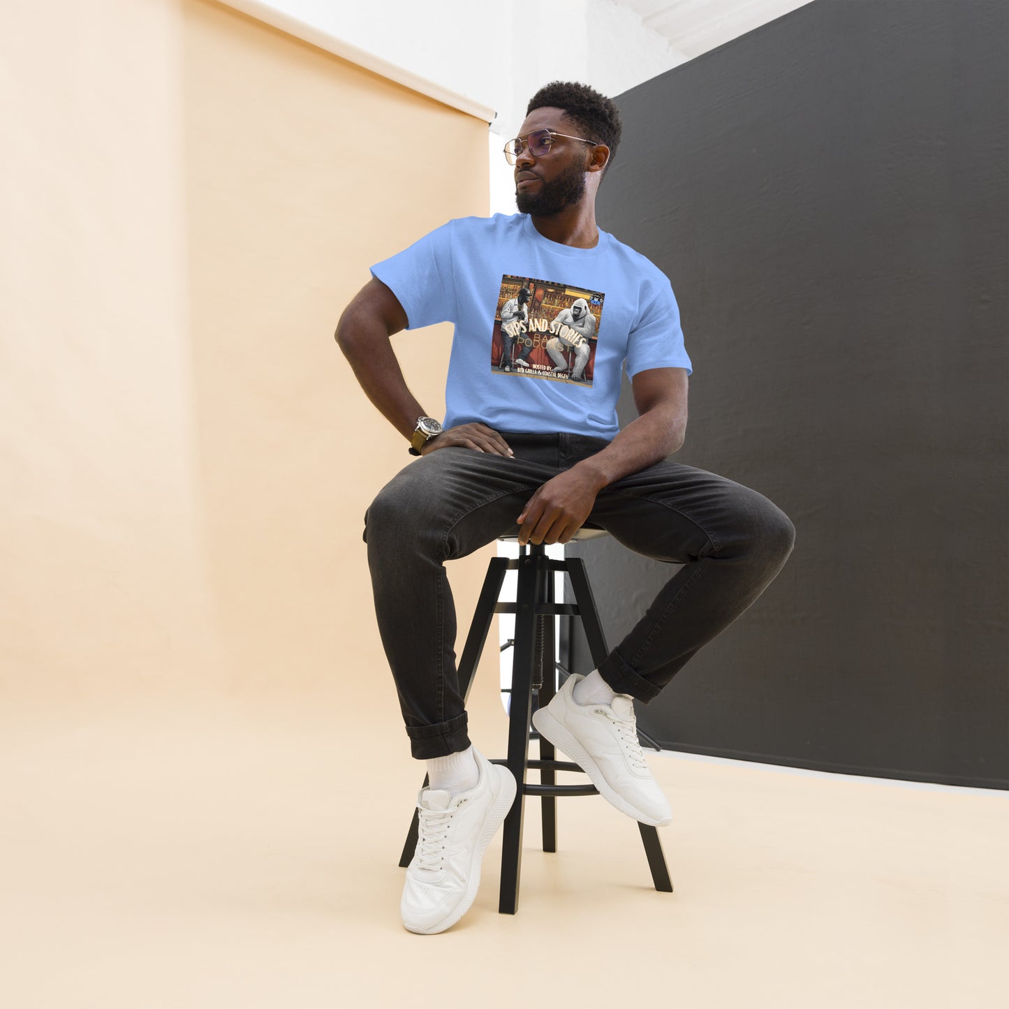 "Sips and Stories" Classic Tee